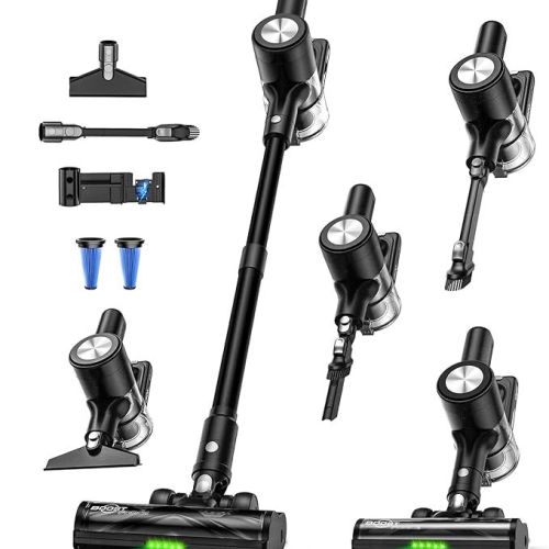 v1313 au h28b 00.jpg Cordless stick vacuum with multiple cleaning attachments