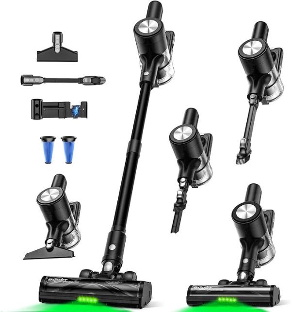 v1313 au h28b 00.jpg Cordless stick vacuum with multiple cleaning attachments