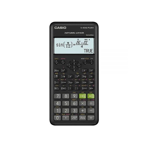 v177 d casfx82aupl2ndbp uc 35118 1.jpg Casio scientific calculator displaying trigonometry calculation result