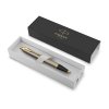 parker im brshmetal ball pen med blu Parker pen in presentation gift box