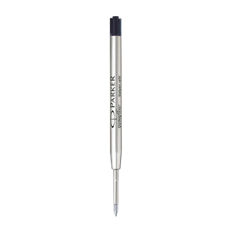Parker ballpoint pen refill on white background
