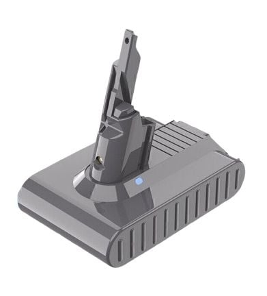 v178 66842 202508051052 00.jpg Grey cordless vacuum battery pack on white background
