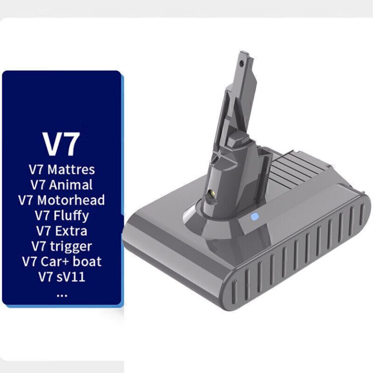 8000mah replacement battery for dyson v7 sv11 animal fluffy motorhead Dyson V7 motorhead vacuum attachment