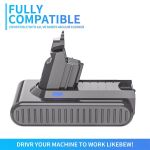 V6 vacuum cleaner replacement battery pack