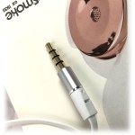 Close-up of 3.5mm audio jack and speaker