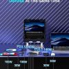 600w gan³ 8 ports fast charging station usb&type c for iphone, laptops, macbook Multi-device fast charging station powering laptops and gadgets