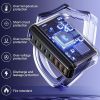 600w gan³ 8 ports fast charging station usb&type c for iphone, laptops, macbook Multi-port USB charger with safety protection features