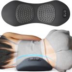 Electric back massager pillow with control buttons