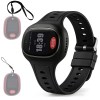 v219 helpmamhpd8a 00.webp Black smartwatch and pink SOS emergency pendants