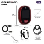 equipmed fall detection alarm watch/pendant with gps and sos emergency button, for seniors, location tracking, 2 way calling, iphone and android compatible Equipmed EQ-PD8 personal SOS alarm device