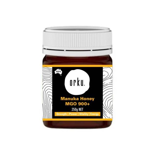 Jar of Orku Manuka Honey MGO 900+