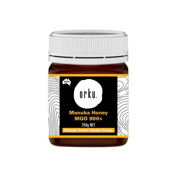 Jar of Orku Manuka Honey MGO 900+