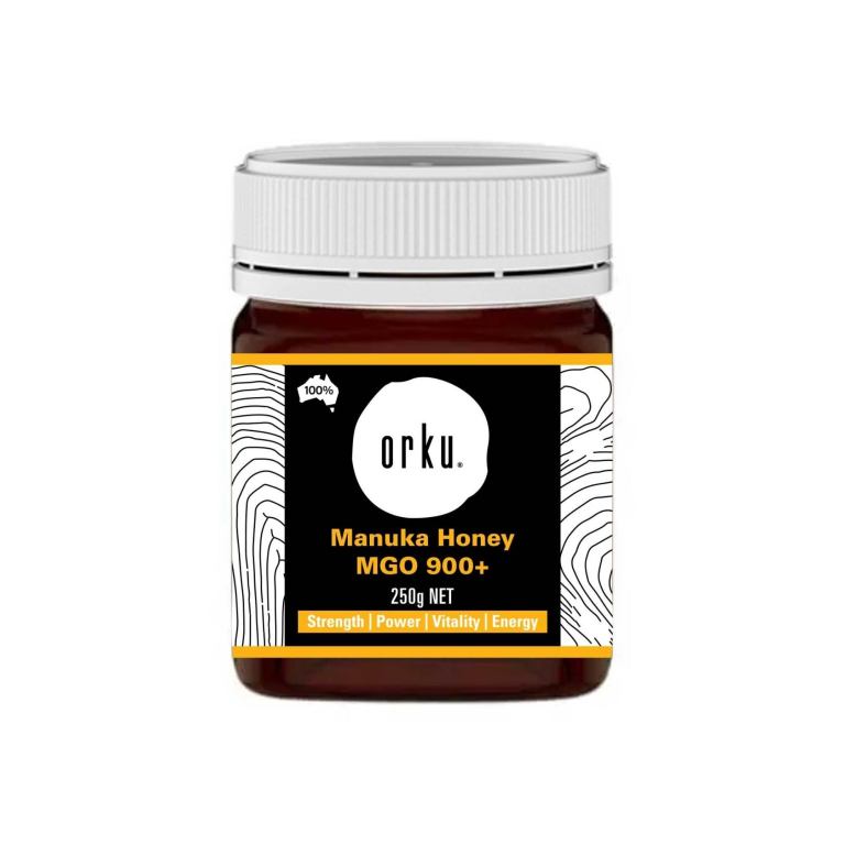 Jar of Orku Manuka Honey MGO 900+