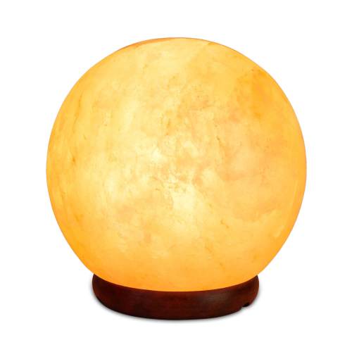v238 supdz 32745219522640 202507252030 00.jpg Glowing Himalayan salt lamp on wooden base