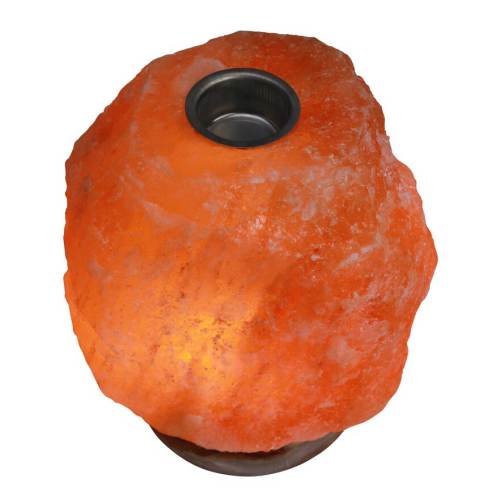 v238 supdz 32771962929232 202507252040 00.jpg Himalayan salt lamp with metal oil burner dish