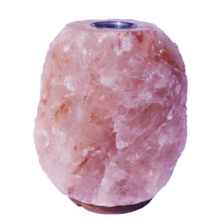 12v 12w 3 5kg himalayan pink salt diffuser essential oil lamp aromatherapy on/off Pink Himalayan salt lamp with metal holder