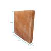 himalayan pink salt cooking block 21 x 21 x 3cm square slab tile Himalayan salt tile 21cm by 21cm