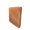himalayan pink salt cooking block 21 x 21 x 3cm square slab tile Rectangular Himalayan salt tile on white background