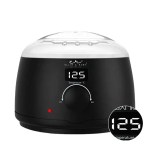 500ml electric wax warmer digital black hair removal depilatory heater Black digital wax warmer with temperature display
