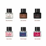 foellie beauty feminine care hygiene cleanser inner perfume 5ml eau de bebe vogue Six Foellie inner perfume bottles on white background
