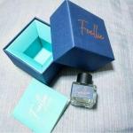 foellie beauty feminine care hygiene cleanser inner perfume 5ml eau de bebe vogue Foellie perfume bottle with blue gift box