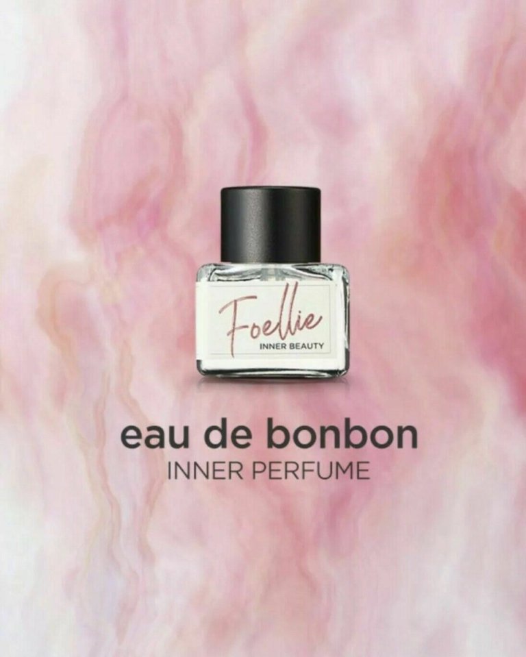foellie beauty feminine care hygiene cleanser inner perfume 5ml eau de bebe vogue Foellie Inner Beauty perfume bottle on pink background