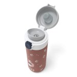 monbento mb pop insulated bottle fox Children’s insulated water bottle with flip lid open