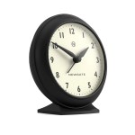 newgate pacific mantel clock black Black Newgate desk clock showing ten past ten