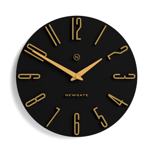v398 ng empire k 00.webp Black wall clock with gold numerals