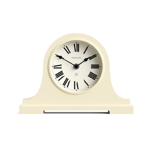 v398 ng manbway321vc 00.webp Cream mantel clock with Roman numerals