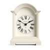 Cream mantel clock with Roman numerals