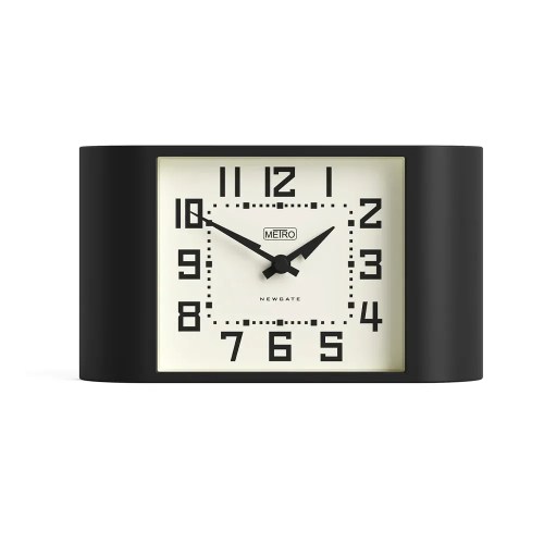 v398 ng manmmet3k 00.webp Black rectangular mantel clock with cream dial
