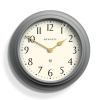 v398 ngwest117pgy 202502220140 00.jpg Grey framed wall clock showing ten past ten