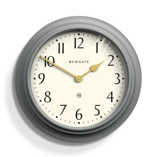 v398 ngwest117pgy 202502220140 00.jpg Grey framed wall clock showing ten past ten