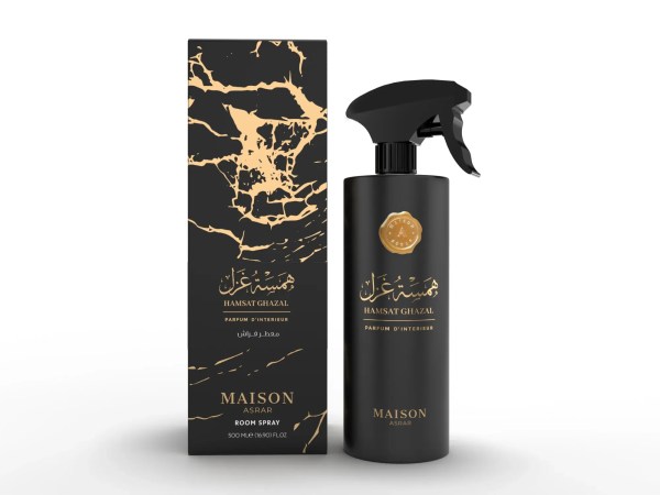Maison Asrar Hamsat Ghazal room spray bottle