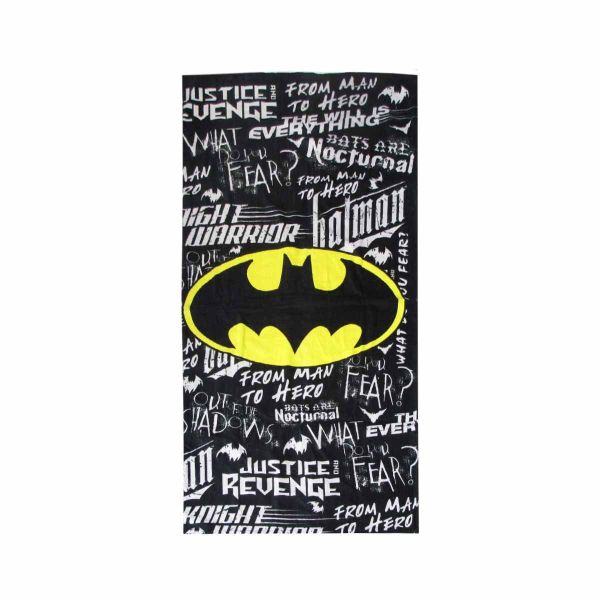 v442 atx towel frommantohero multi re 00.jpg Batman logo on black text background
