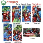 marvel avengers cotton beach towel 70 x 140 cm trio classic Avengers cotton beach towels in various designs