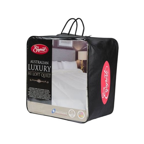 v442 ert quilt luxuryhiloft white qs 78051 00.jpg Australian Luxury Hi Loft Quilt carry bag