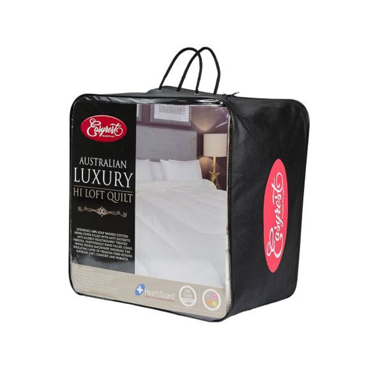 v442 ert quilt luxuryhiloft white qs 78051 00.jpg Australian Luxury Hi Loft Quilt carry bag