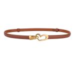 v462 fb 104 03 202511101850 00.jpg Brown leather belt with gold heart buckle