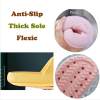 pillow slides sandals non slip ultra soft slippers cloud shower eva home shoes, yellow, 42/43 Anti-slip thick flexible slipper sole close-up