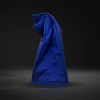worker's bag navy blue Blue reusable fabric bag on dark background