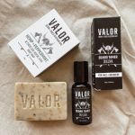 Valor hemp soap and beard tamer products
