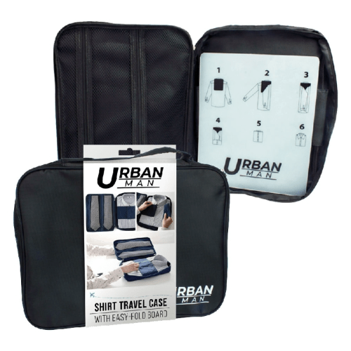 Urban Man shirt travel case with fold board