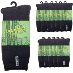 Black bamboo heavy duty work socks multipack