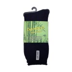 Black bamboo heavy duty work socks