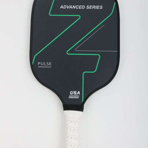 v563 75244 202506241237 00.jpg Black Advanced Series pickleball paddle with white grip