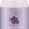 SheaMoisture Purple Rice Water conditioner bottle with pump