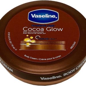 Vaseline Cocoa Glow body cream tub