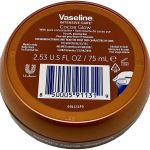 vaseline intensive care cocoa body cream 75ml Vaseline Cocoa Glow body cream jar base